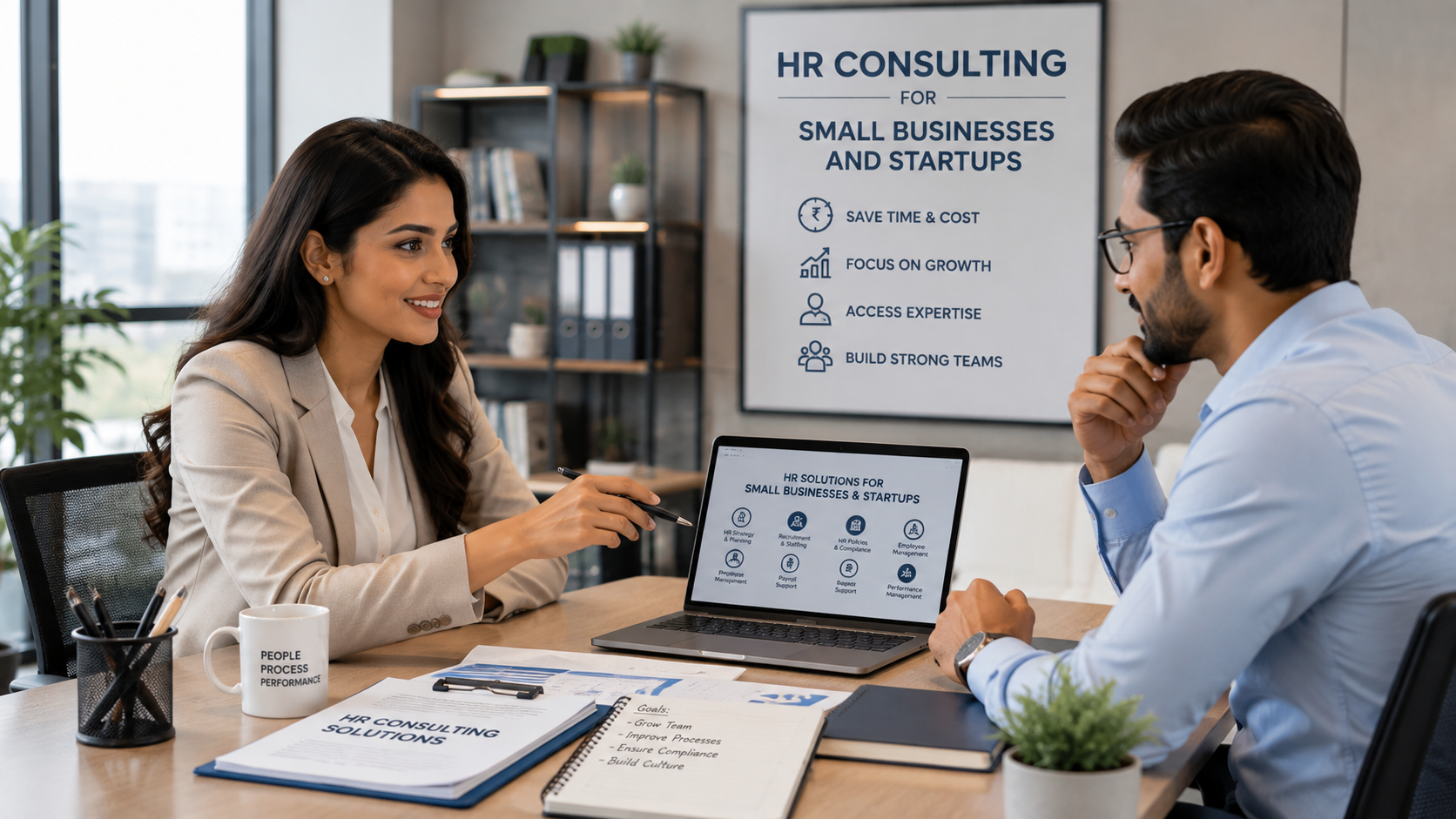 Outsourced HR consulting for small businesses and startups